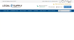 Desktop Screenshot of legalsupply.com