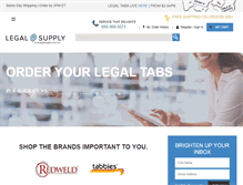 Tablet Screenshot of legalsupply.com